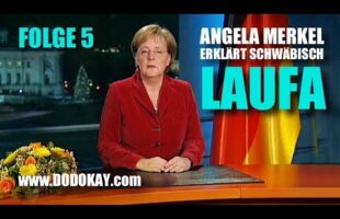 Angela Merkel – Laufen – Neujahrsansprache Nr. 5 schwäbisch